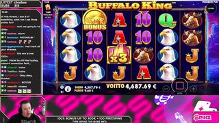 BUFFALO KING ★ WELL, THIS IS A NICE BONUS ★ VIHISLOTS TWITCH STREAM