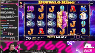 BUFFALO KING ★ WELL, THIS IS A NICE BONUS ★ VIHISLOTS TWITCH STREAM