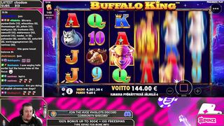 BUFFALO KING ★ WELL, THIS IS A NICE BONUS ★ VIHISLOTS TWITCH STREAM