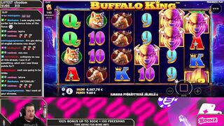 BUFFALO KING ★ WELL, THIS IS A NICE BONUS ★ VIHISLOTS TWITCH STREAM